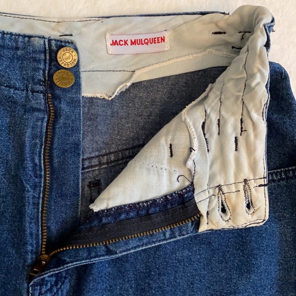 {VTG} Jack Mulqueen | Denim Jean Skirt - Picture 6 of 15